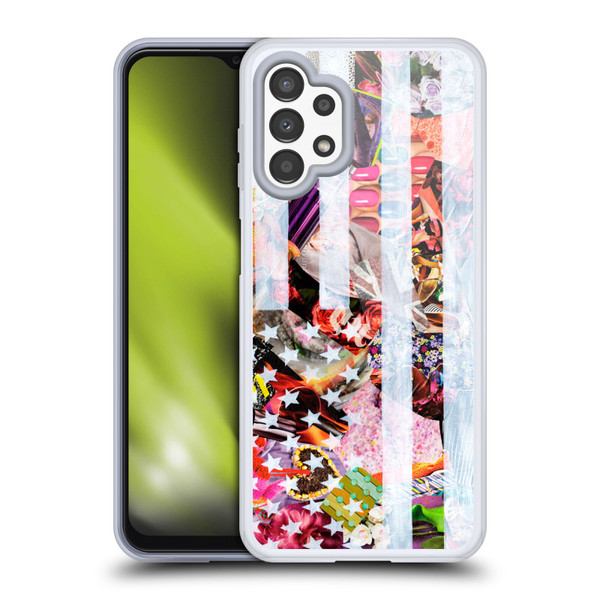 Artpoptart Flags Murican Soft Gel Case for Samsung Galaxy A13 (2022)