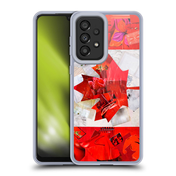 Artpoptart Flags Canada Soft Gel Case for Samsung Galaxy A33 5G (2022)