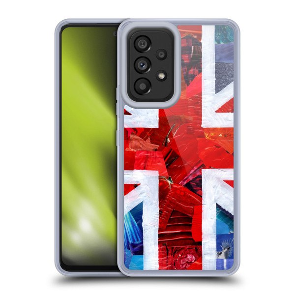 Artpoptart Flags Union Jack Soft Gel Case for Samsung Galaxy A53 5G (2022)