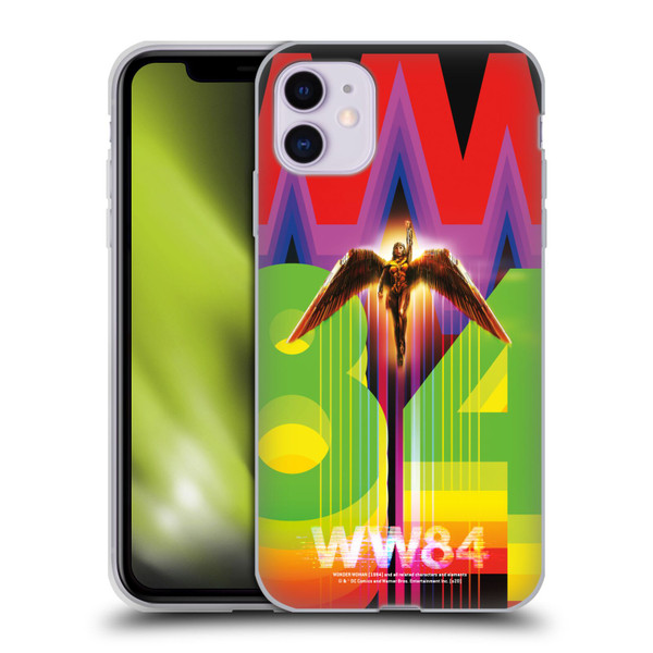 Wonder Woman 1984 Poster 2 Golden Eagle Armor Soft Gel Case for Apple iPhone 11