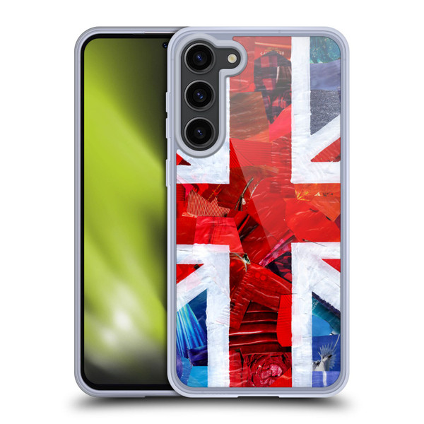 Artpoptart Flags Union Jack Soft Gel Case for Samsung Galaxy S23+ 5G
