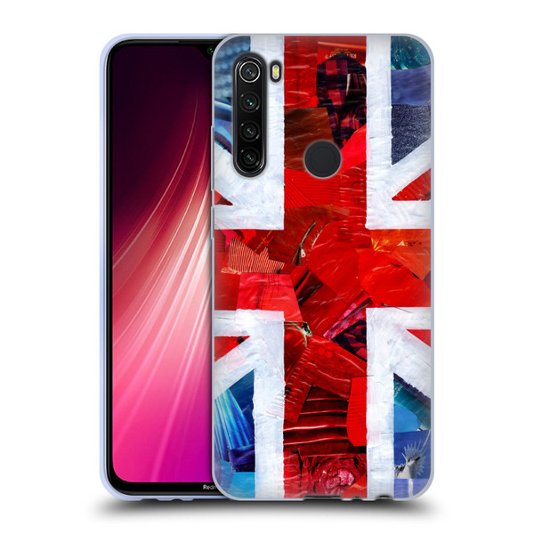 Artpoptart Flags Union Jack Soft Gel Case for Xiaomi Redmi Note 8T