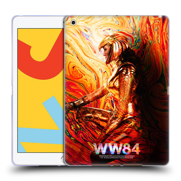 Wonder Woman 1984 Poster 2 Golden Eagle Armor 2 Soft Gel Case for Apple iPad 10.2 2019/2020/2021
