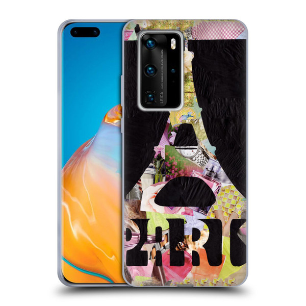 Artpoptart Travel Paris Soft Gel Case for Huawei P40 Pro / P40 Pro Plus 5G