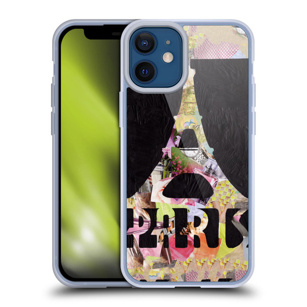 Artpoptart Travel Paris Soft Gel Case for Apple iPhone 12 Mini