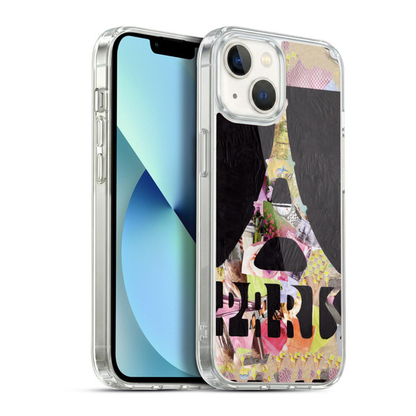 Artpoptart Travel Paris Soft Gel Case for Apple iPhone 13