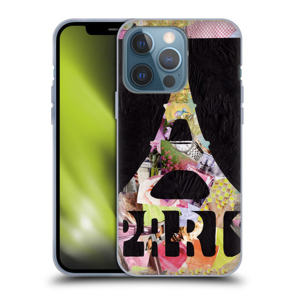Artpoptart Travel Paris Soft Gel Case for Apple iPhone 13 Pro
