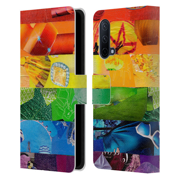 Artpoptart Flags LGBT Leather Book Wallet Case Cover For OnePlus Nord CE 5G