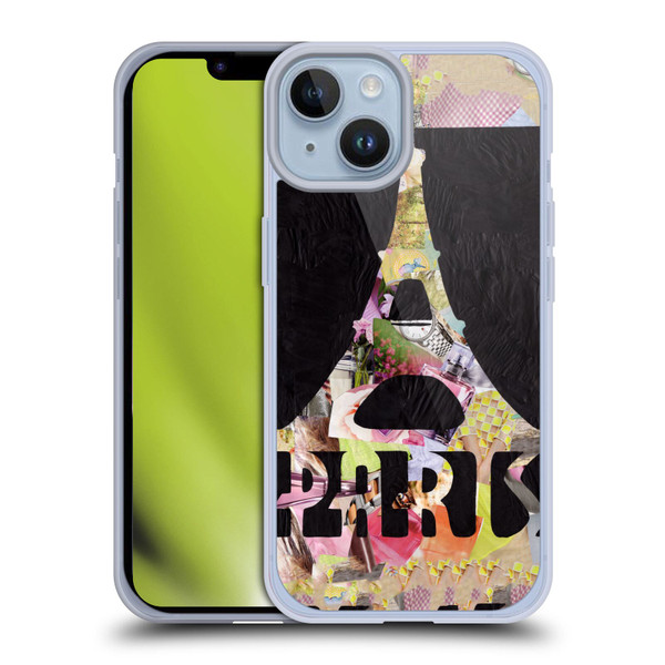 Artpoptart Travel Paris Soft Gel Case for Apple iPhone 14