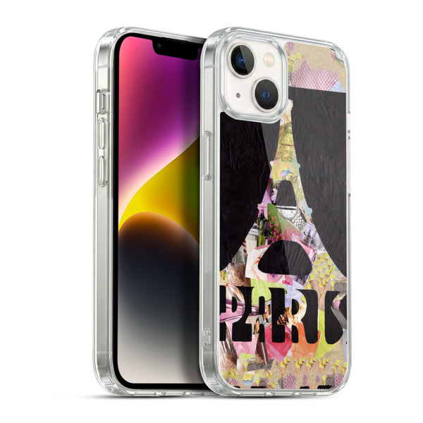 Artpoptart Travel Paris Soft Gel Case for Apple iPhone 14 Plus & MagSafe