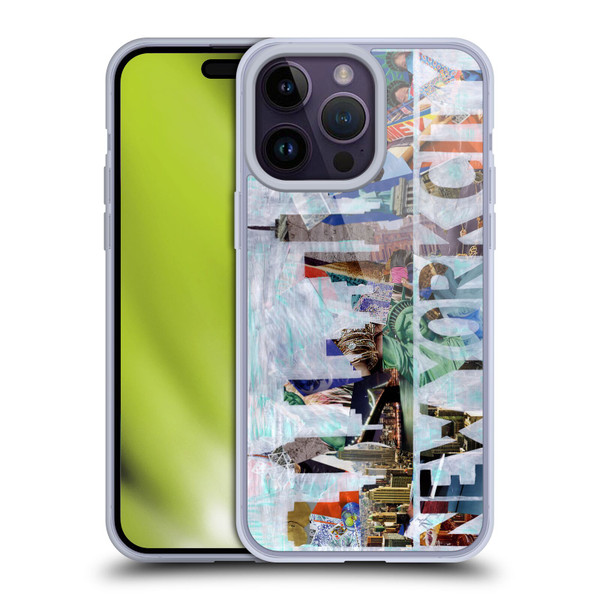 Artpoptart Travel New York Soft Gel Case for Apple iPhone 14 Pro Max