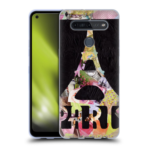 Artpoptart Travel Paris Soft Gel Case for LG K51S