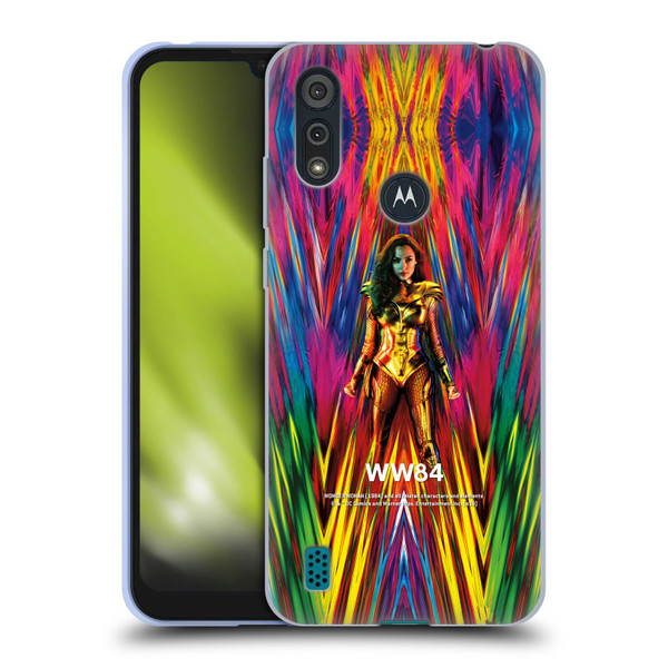 Wonder Woman 1984 Poster Teaser Soft Gel Case for Motorola Moto E6s (2020)