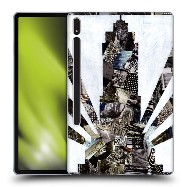 Artpoptart Travel Empire State Soft Gel Case for Samsung Galaxy Tab S8 Plus
