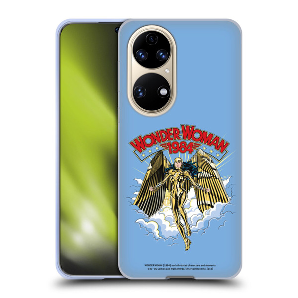 Wonder Woman 1984 Retro Art Golden Armour Soft Gel Case for Huawei P50