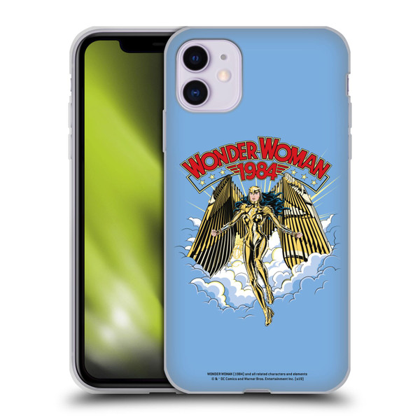 Wonder Woman 1984 Retro Art Golden Armour Soft Gel Case for Apple iPhone 11