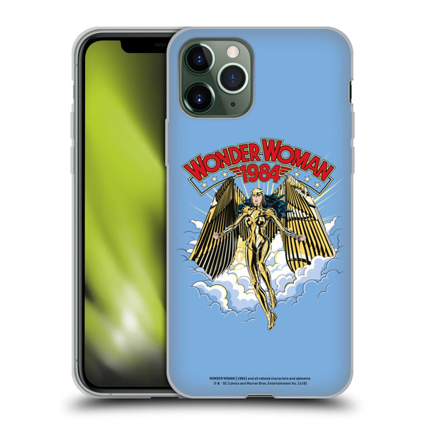 Wonder Woman 1984 Retro Art Golden Armour Soft Gel Case for Apple iPhone 11 Pro