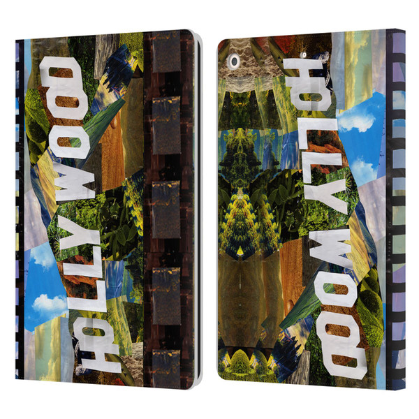 Artpoptart Travel Hollywood Leather Book Wallet Case Cover For Apple iPad 10.2 2019/2020/2021