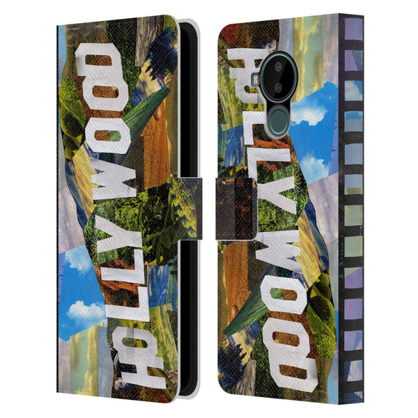 Artpoptart Travel Hollywood Leather Book Wallet Case Cover For Nokia C30