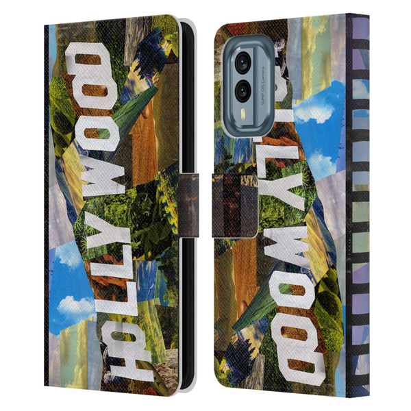 Artpoptart Travel Hollywood Leather Book Wallet Case Cover For Nokia X30