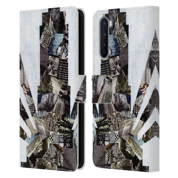 Artpoptart Travel Empire State Leather Book Wallet Case Cover For OnePlus Nord 5G