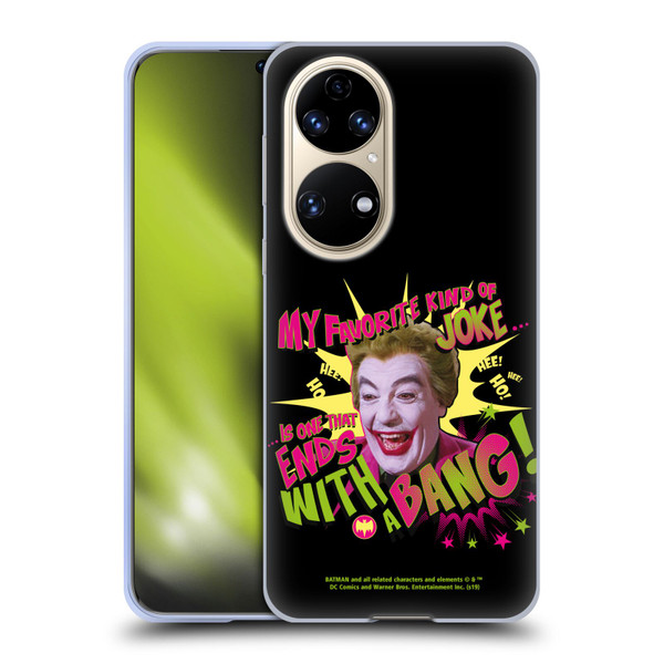 Batman TV Series Character Art Joker With A Bang Soft Gel Case for Huawei P50