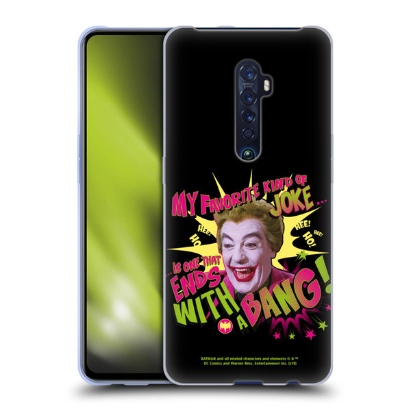 Batman TV Series Character Art Joker With A Bang Soft Gel Case for OPPO Reno 2