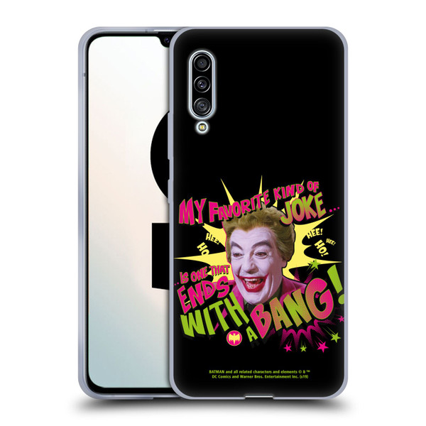 Batman TV Series Character Art Joker With A Bang Soft Gel Case for Samsung Galaxy A90 5G (2019)