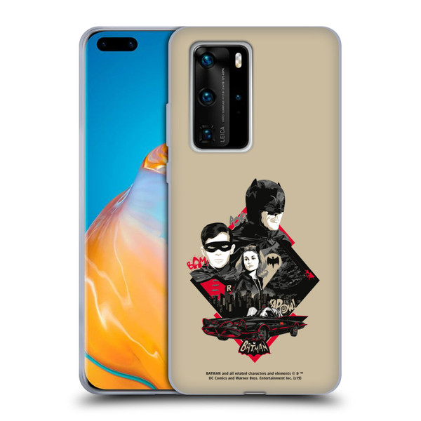 Batman TV Series Graphics Trio Soft Gel Case for Huawei P40 Pro / P40 Pro Plus 5G