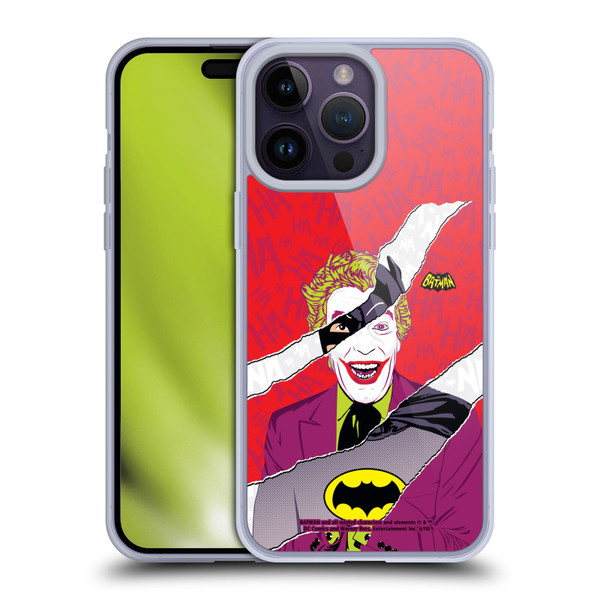 Batman TV Series Graphics Joker Soft Gel Case for Apple iPhone 14 Pro Max