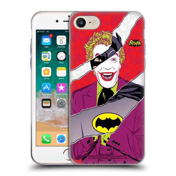Batman TV Series Graphics Joker Soft Gel Case for Apple iPhone 7 / 8 / SE 2020 & 2022