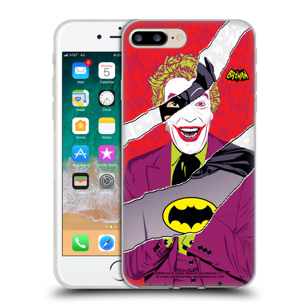 Batman TV Series Graphics Joker Soft Gel Case for Apple iPhone 7 Plus / iPhone 8 Plus
