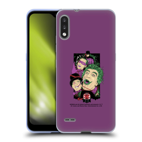 Batman TV Series Graphics Villains Soft Gel Case for LG K22