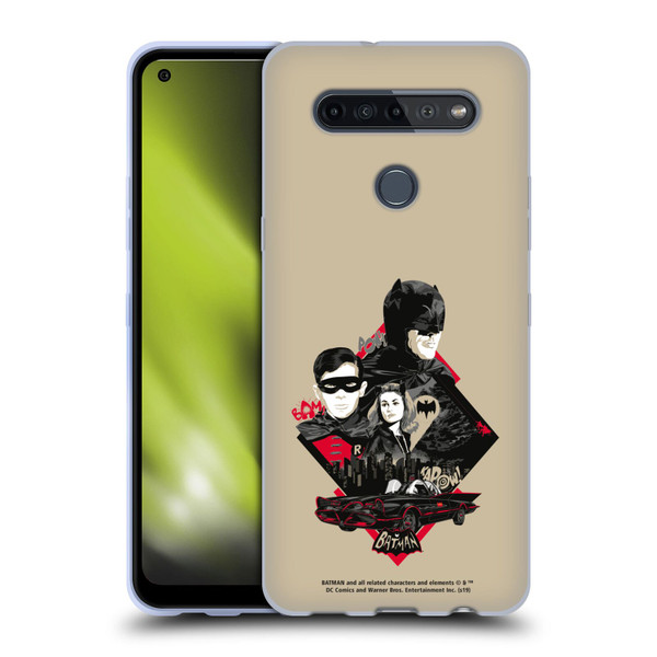 Batman TV Series Graphics Trio Soft Gel Case for LG K51S