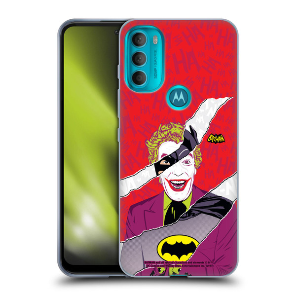 Batman TV Series Graphics Joker Soft Gel Case for Motorola Moto G71 5G