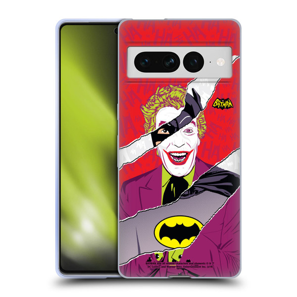 Batman TV Series Graphics Joker Soft Gel Case for Google Pixel 7 Pro