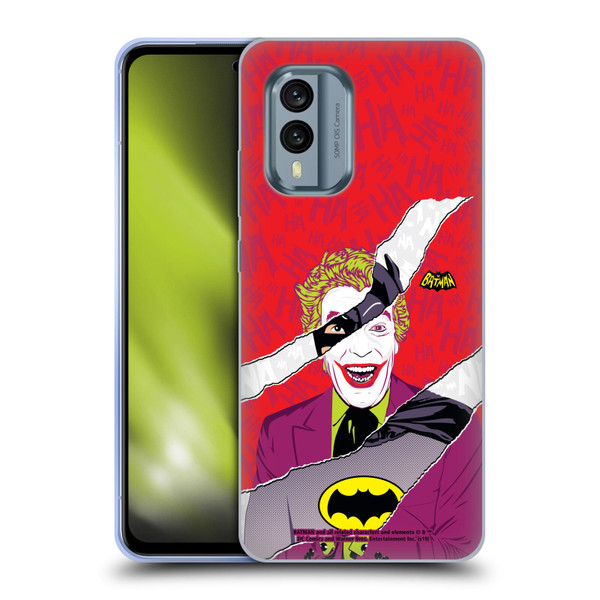 Batman TV Series Graphics Joker Soft Gel Case for Nokia X30