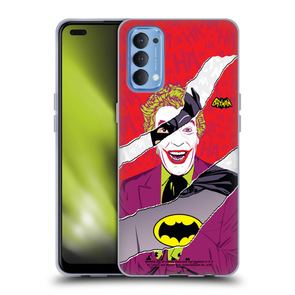 Batman TV Series Graphics Joker Soft Gel Case for OPPO Reno 4 5G