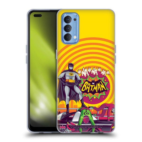 Batman TV Series Graphics Na Na Na Na Soft Gel Case for OPPO Reno 4 5G