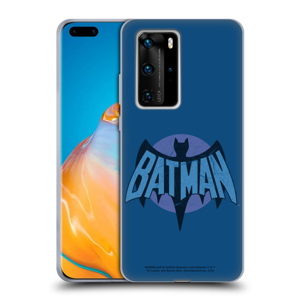 Batman TV Series Logos Distressed Look Soft Gel Case for Huawei P40 Pro / P40 Pro Plus 5G