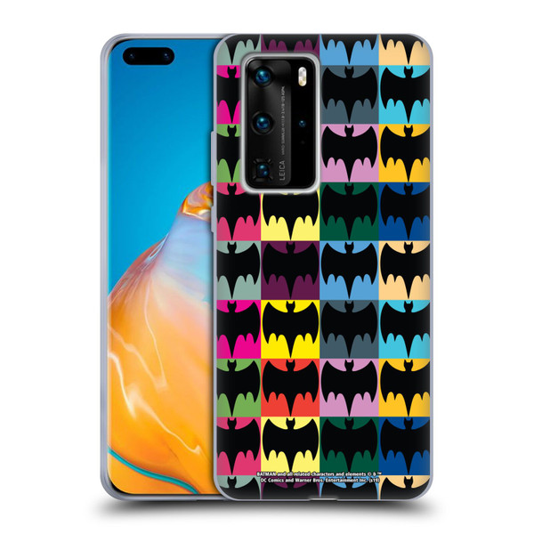 Batman TV Series Logos Patterns Soft Gel Case for Huawei P40 Pro / P40 Pro Plus 5G