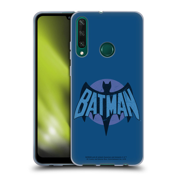 Batman TV Series Logos Distressed Look Soft Gel Case for Huawei Y6p