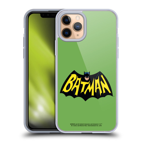 Batman TV Series Logos Main Soft Gel Case for Apple iPhone 11 Pro