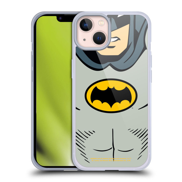 Batman TV Series Logos Costume Soft Gel Case for Apple iPhone 13