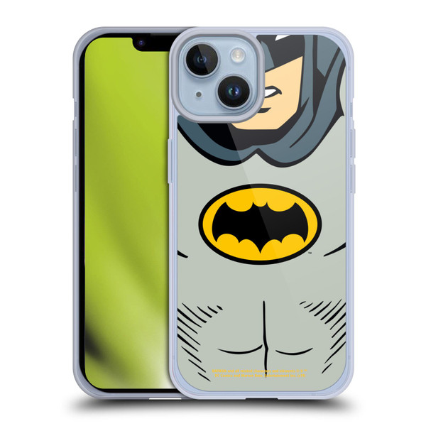 Batman TV Series Logos Costume Soft Gel Case for Apple iPhone 14