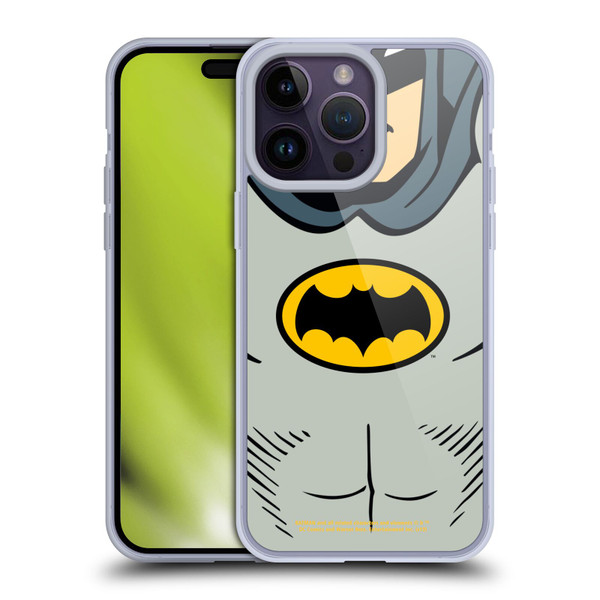 Batman TV Series Logos Costume Soft Gel Case for Apple iPhone 14 Pro Max