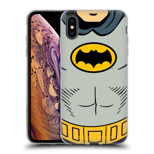 Batman TV Series Logos Costume Soft Gel Case for Apple iPhone XS Max