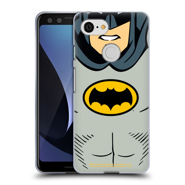 Batman TV Series Logos Costume Soft Gel Case for Google Pixel 3