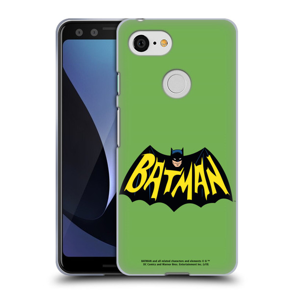 Batman TV Series Logos Main Soft Gel Case for Google Pixel 3