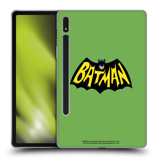 Batman TV Series Logos Main Soft Gel Case for Samsung Galaxy Tab S8